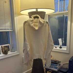 Chico's Elegant Cream Turtleneck Sweater